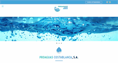 Desktop Screenshot of proaguas.es